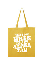 Text Me Tote