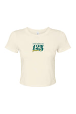 125 Years Natural Crop Tee