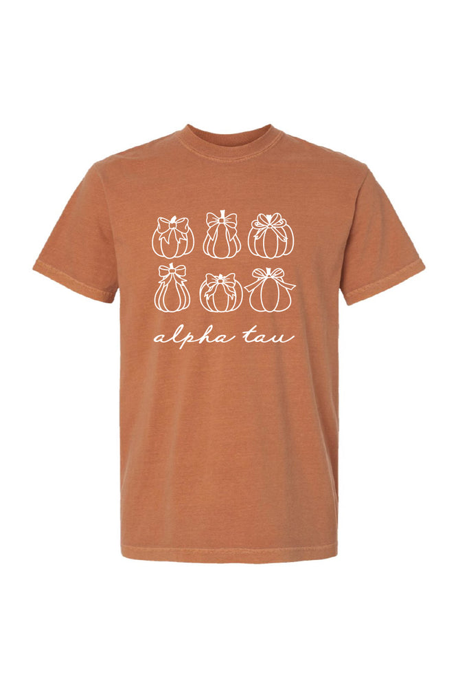 Pumpkin Bow Tee