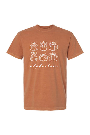 Pumpkin Bow Tee