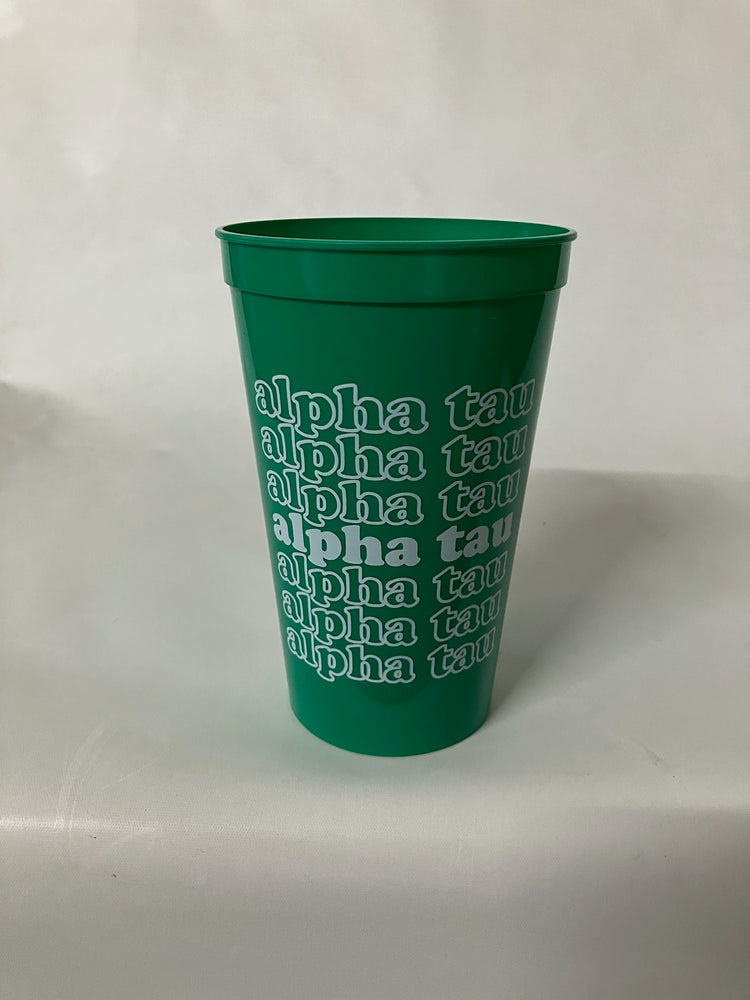 Green Alpha Tau Repeat Cup