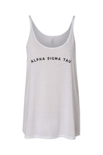 White Tank with Black AST