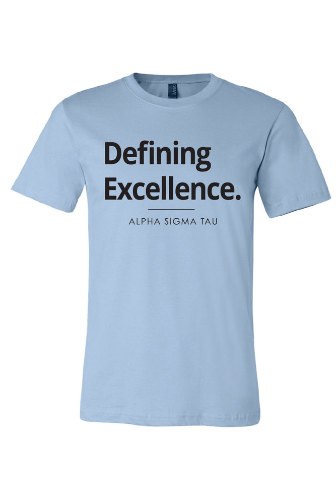 Light Blue Defining Excellence Tee